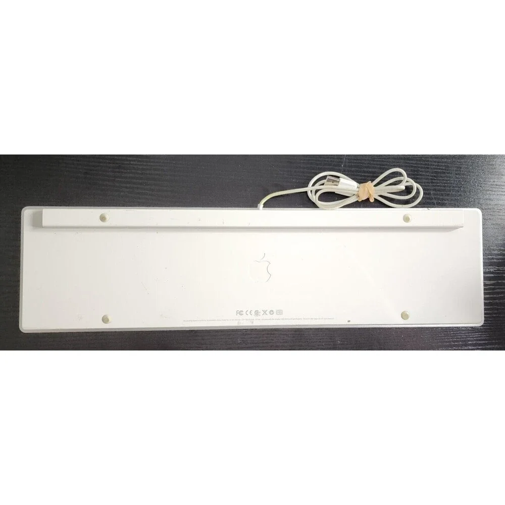 Genuine Apple USB Wired Keyboard with Numeric Keypad A1243 - TESTED WORKING